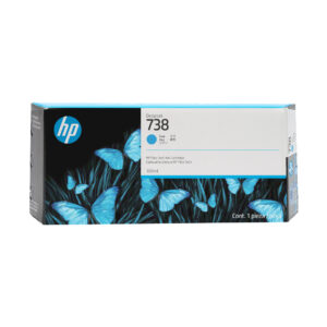 HP 738 300 ml cyaan inktcartridge voor DesignJet