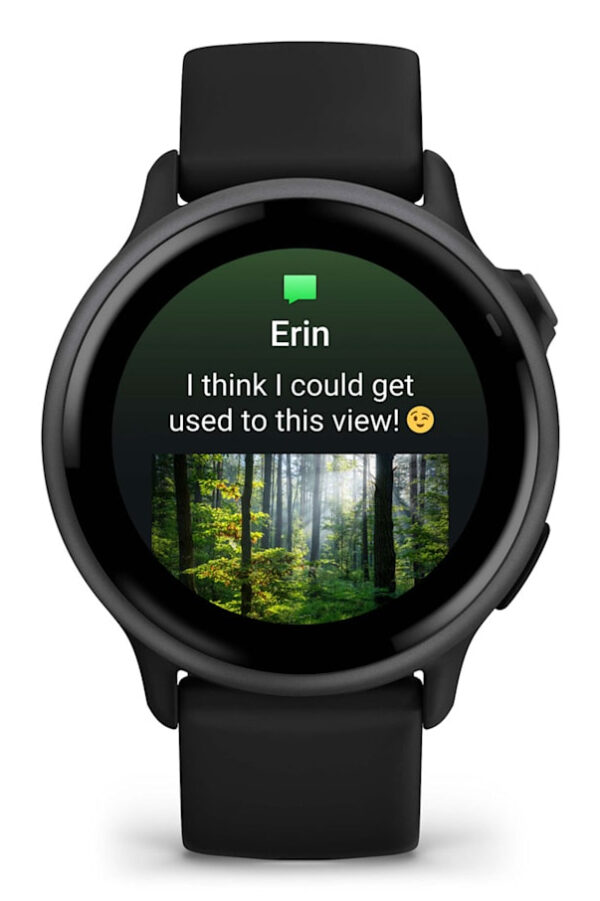Garmin vívoactive 6 3,05 cm (1.2") AMOLED 42 mm Digitaal 390 x 390 Pixels Touchscreen Zwart Wifi GPS - Afbeelding 2