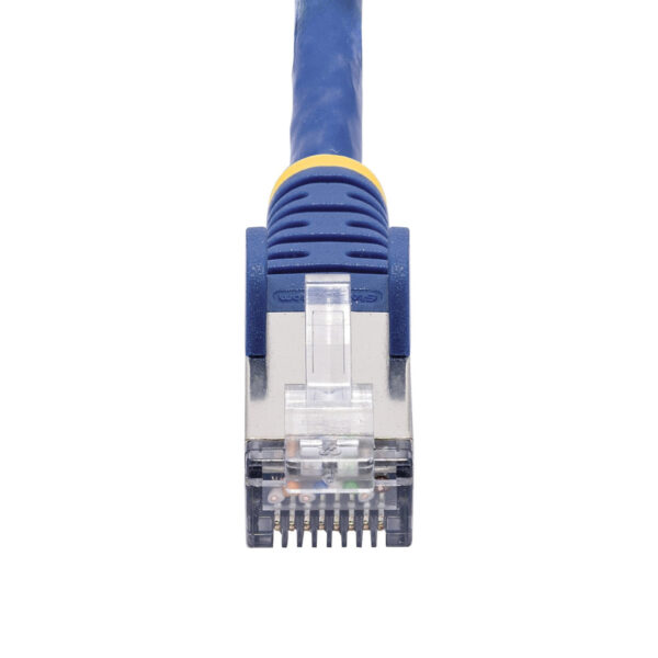 StarTech.com 3m CAT8 Netwerkkabel, Blauw, Snagless RJ45, 25G/40G, 2000MHz, 100W PoE++, S/FTP, 26AWG 100% Pure Koperdraad, LSZH, - Afbeelding 4
