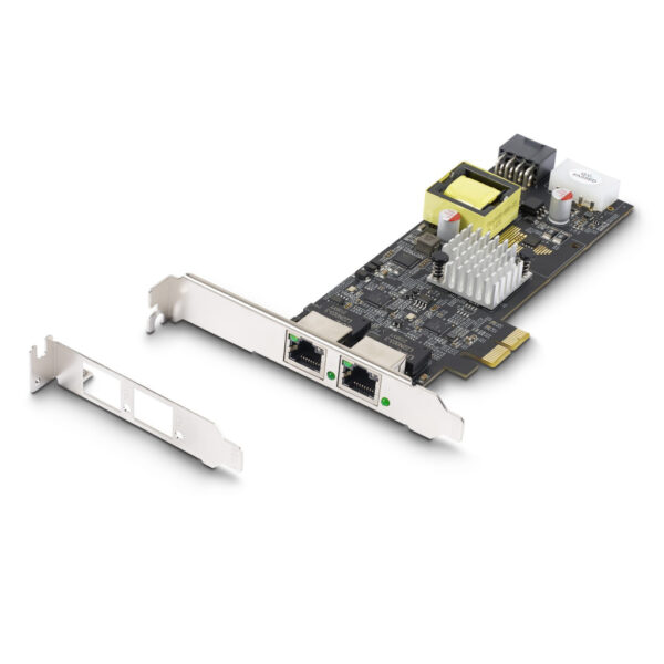 StarTech.com 2-Port 2.5Gbps NBASE-T PoE Netwerkkaart, Dual Intel I225-V, 802.3af/at PoE+ Multi-Gigabit NIC, PCI Express Server L - Afbeelding 6