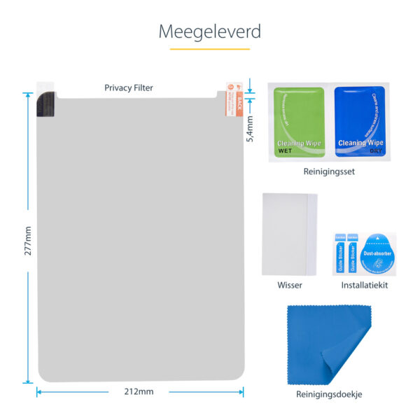 StarTech.com 4-Way 12,9-inch iPad Pro Privacy Filter, 3de Gen en Hoger, Portrait/Landscape Orientatie, Touch-Enabled, Anti-Glans - Afbeelding 15