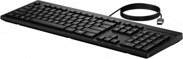 HP 125 G2 USB WD KBD toetsenbord Kantoor Zwart - Afbeelding 3