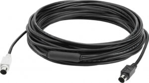 Logitech 939-001487 PS/2-kabel 10 m 6-p Mini-DIN Zwart