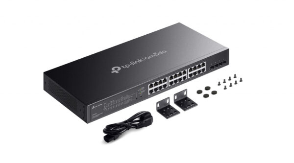 TP-Link Omada SG2428LP netwerk-switch Managed L2/L2+ Gigabit Ethernet (10/100/1000) Power over Ethernet (PoE) Grijs - Afbeelding 6