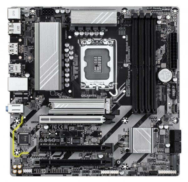 GIGABYTE B860M DS3H moederbord Intel B860 LGA 1851 (Socket V1) micro ATX - Afbeelding 2