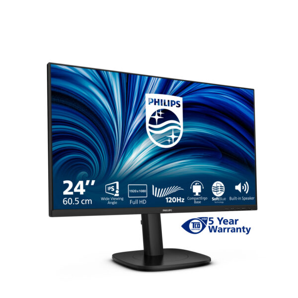 Philips 3000 series 24B2N3200J/00 computer monitor 60,5 cm (23.8") 1920 x 1080 Pixels Full HD LCD Zwart - Afbeelding 12