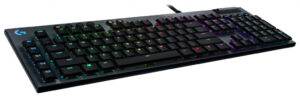 Logitech G 920-008987 toetsenbord Gamen USB Zwitsers Koolstof