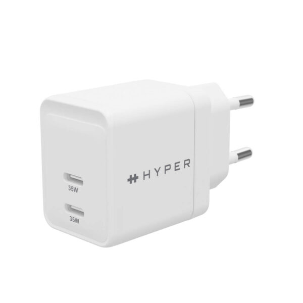 HYPER HJG35EU oplader voor mobiele apparatuur Hoofdtelefoons, Headset, Smartphone, Horloge Wit AC Snel opladen Binnen - Afbeelding 2
