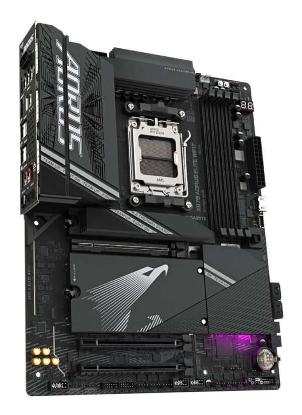 GIGABYTE X870 AORUS ELITE WIFI7 AMD X870 Socket AM5 ATX - Afbeelding 3