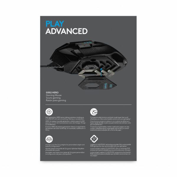 Logitech G Logitech G502 HERO - Afbeelding 12
