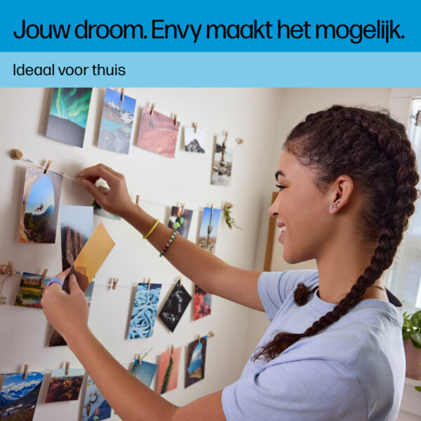 HP ENVY 6132e Wireless All-in-One Kleur Printer, Instant Ink; Foto's printen - Afbeelding 7