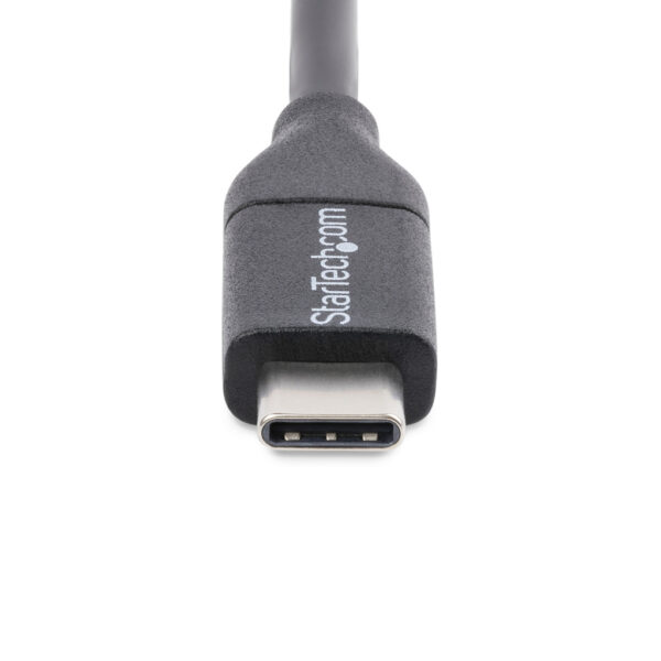 StarTech.com 50cm USB-C Laadkabel, Charge & Sync, 60W (3A) PD, USB 2.0, Laptop Type C Laadkabel - Zwarte USB-C Oplaadkabel - Afbeelding 4