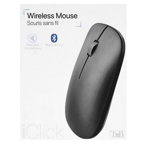 T'nB MWMAC muis Kantoor Ambidextrous RF-draadloos + Bluetooth 1600 DPI - Afbeelding 5