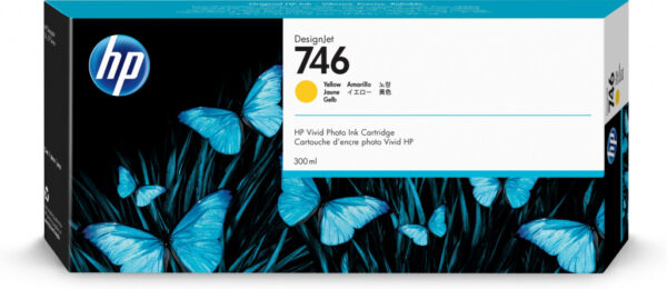 HP 746 gele DesignJet inktcartridge, 300 ml