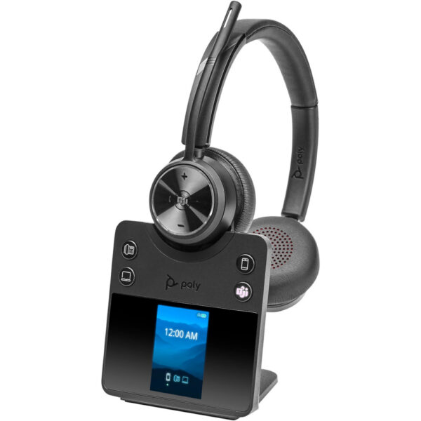 Poly Savi 7420 Office Stereo Microsoft Teams Certified DECT 1880-1900 MHz Headset - Afbeelding 3