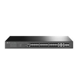 TP-Link JetStream TL-SG3428XF netwerk-switch Managed L2+ 1U Zwart