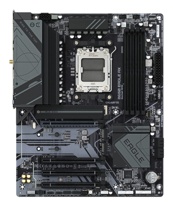 GIGABYTE B650 EAGLE AX moederbord AMD B650 Socket AM5 ATX - Afbeelding 2