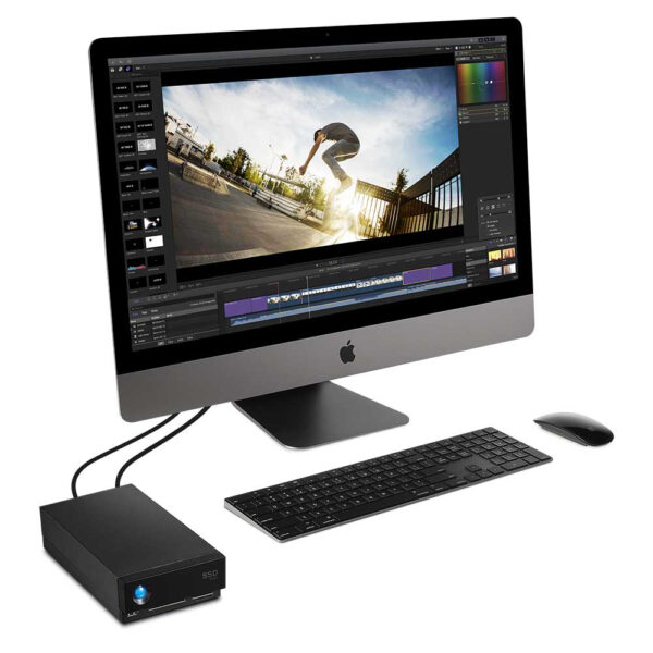 LaCie 1big Dock Pro Thunderbolt technologie 4 TB USB Type-A 3.2 Gen 1 (3.1 Gen 1) Zwart - Afbeelding 9