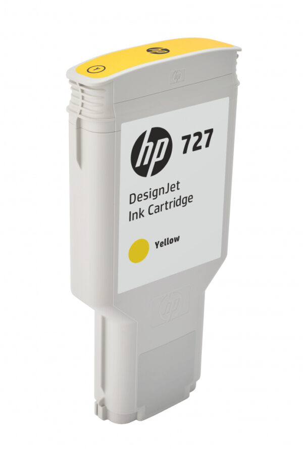 HP 727 gele DesignJet inktcartridge, 300 ml - Afbeelding 2