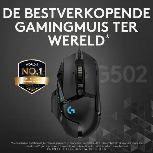 Logitech G Logitech G502 HERO - Afbeelding 16