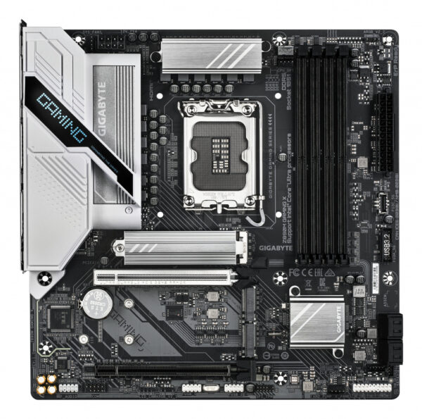 GIGABYTE Z890M GAMING X moederbord Intel Z890 LGA 1851 (Socket V1) micro ATX - Afbeelding 2