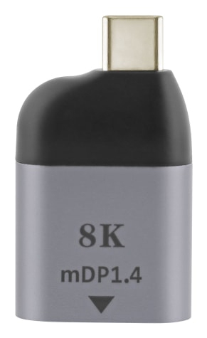 T'nB MINITCMNDP video kabel adapter USB Type-C Mini DisplayPort Zwart, Donkergrijs