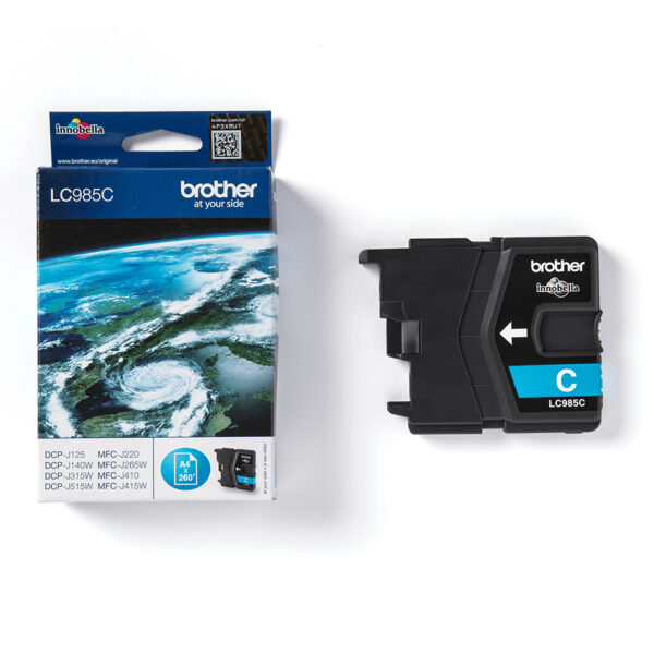 Brother LC985CBP inktcartridge 1 stuk(s) Origineel Cyaan - Afbeelding 4
