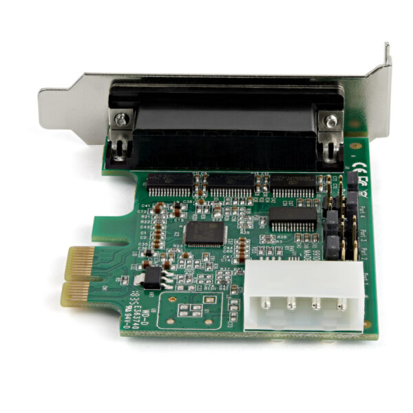 StarTech.com 4 Port PCI Express RS232 Seriële Kaart, PCIe RS232 Serial Host Controller Kaart, PCIe naar Serial DB9 Adapter Kaart - Afbeelding 5