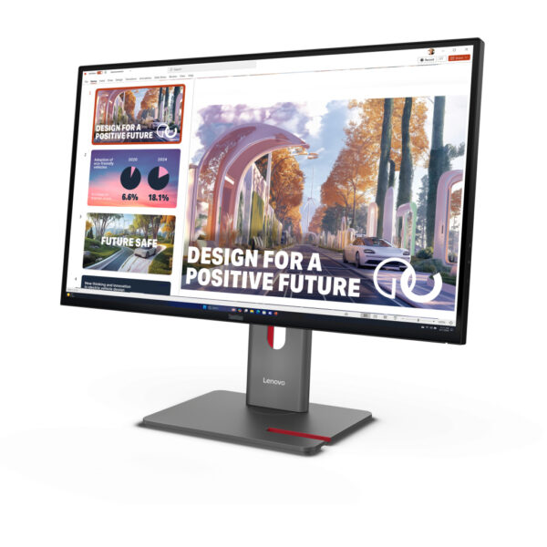 Lenovo ThinkVision P27QD-40 LED display 68,6 cm (27") 2560 x 1440 Pixels Wide Quad HD Zwart - Afbeelding 3