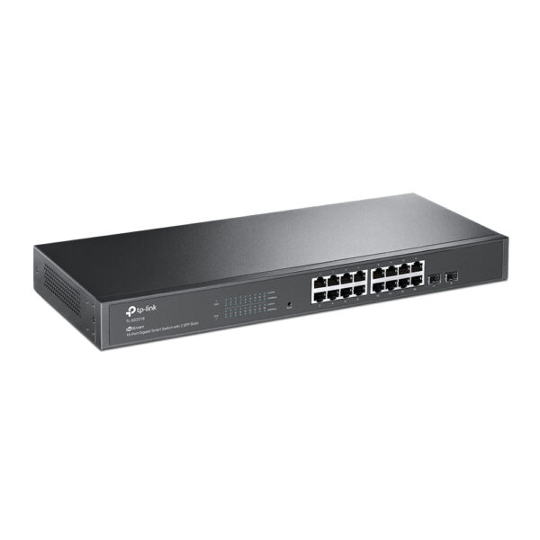 TP-Link JetStream TL-SG2218 netwerk-switch Managed L2/L2+ Gigabit Ethernet (10/100/1000) 1U Zwart - Afbeelding 2