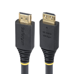 StarTech.com 6m High Speed HDMI Kabel met Grip Connectors, 4K 60Hz/1440p 144Hz, HDR10/HDCP 2.2/ARC, 18Gbps, UHD HDMI 2.0 Kabel v