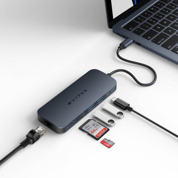 Targus HD4004GL laptop dock & poortreplicator USB Type-C Blauw - Afbeelding 2