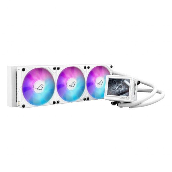 ASUS ROG RYUJIN III 360 ARGB EXTREME WHT Processor Alles-in-één vloeistofkoeler 12 cm Wit 1 stuk(s)