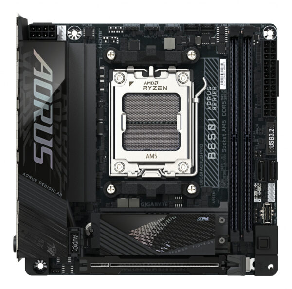 GIGABYTE B850I AORUS PRO moederbord AMD B850 Socket AM5 mini ITX - Afbeelding 2