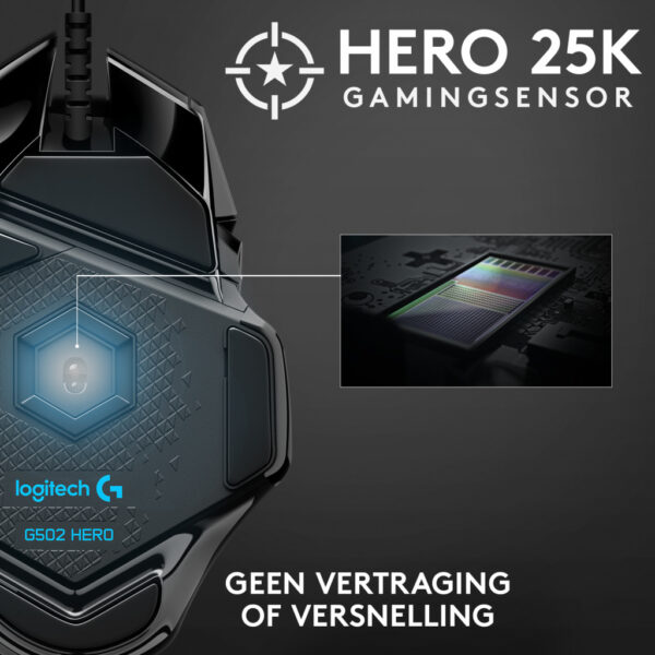 Logitech G Logitech G502 HERO - Afbeelding 17