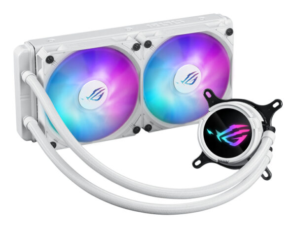 ASUS ROG Strix LC III 240 ARGB White Edition Processor Kit voor vloeistofkoeling 12 cm Wit - Afbeelding 3