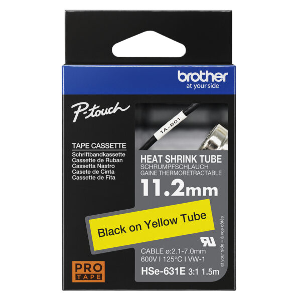 Brother HSE-631E labelprinter-tape