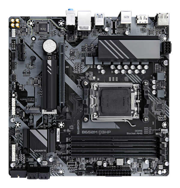 GIGABYTE B650M D3HP moederbord AMD B650 Socket AM5 micro ATX - Afbeelding 4
