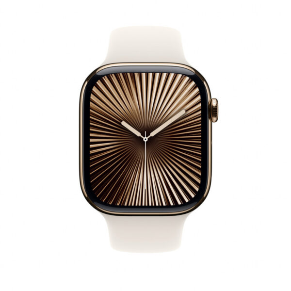 Apple MXM73ZM/A slimme draagbare accessoire Band Beige Fluorelastomeer - Afbeelding 3