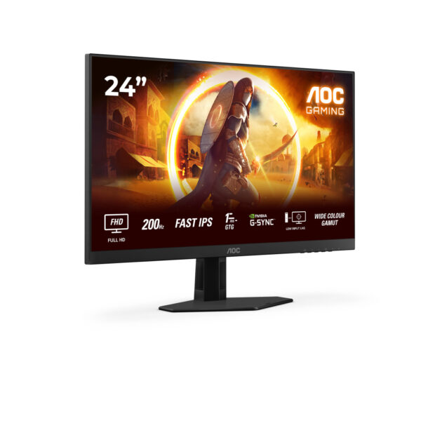 AOC G4 Q24G4RE computer monitor 60,5 cm (23.8") 2560 x 1440 Pixels Quad HD LED Zwart, Rood - Afbeelding 16