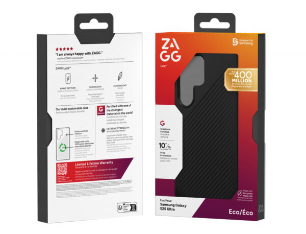 ZAGG Luxe mobiele telefoon behuizingen 17,5 cm (6.9") Hoes Zwart - Afbeelding 4