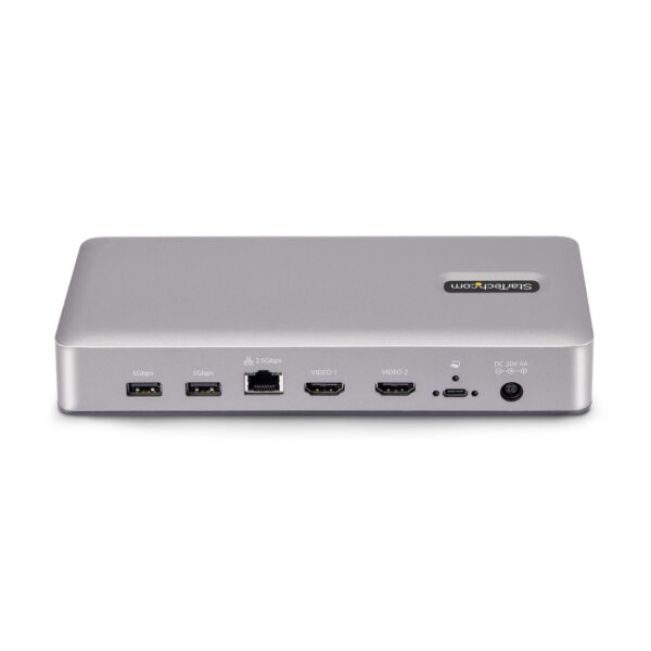 StarTech.com USB4 Docking Station, USB-C 40Gbps, Dual HDMI Video, Tot 2x 4K 60Hz 4:4:4 (RGB) of 2x 4K 120Hz 4:2:2, Multi-Monitor - Afbeelding 4