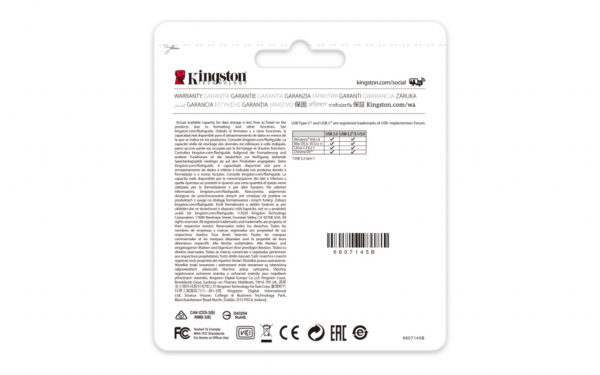 Kingston Technology DataTraveler 64GB USB-C 3.2 Gen 1 70 - Afbeelding 6