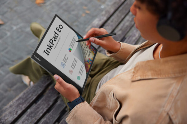 PocketBook InkPad Eo - Mist Grey e-book reader Touchscreen 64 GB Wifi Zwart, Grijs - Afbeelding 2