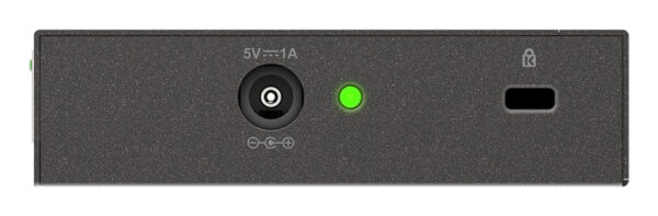 D-Link DGS-105 Unmanaged L2 Gigabit Ethernet (10/100/1000) Zwart - Afbeelding 3