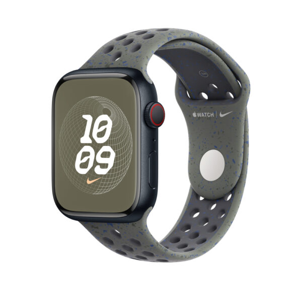Apple MUVC3ZM/A slimme draagbare accessoire Band Khaki Aluminium, Fluorelastomeer - Afbeelding 2