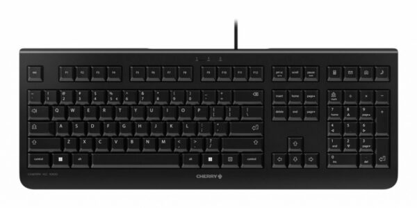 CHERRY KC 1000 toetsenbord Universeel USB AZERTY Belgisch Zwart