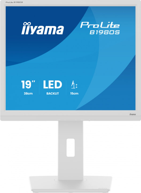 iiyama ProLite B1980S-W1 computer monitor 48,3 cm (19") 1280 x 1024 Pixels SVGA LED Wit - Afbeelding 13