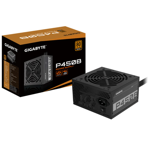 GIGABYTE P450B power supply unit 450 W 20+4 pin ATX ATX Zwart - Afbeelding 5