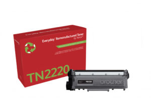 Everyday™ Mono Remanufactured Toner van Xerox compatible met Brother (TN2220), Hoge capaciteit